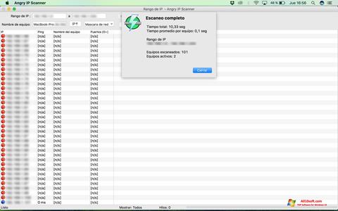 Screenshot Angry IP Scanner for Windows 10