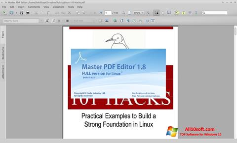 Screenshot Master PDF Editor for Windows 10