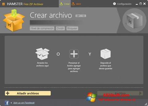 Screenshot Hamster Free ZIP Archiver for Windows 10