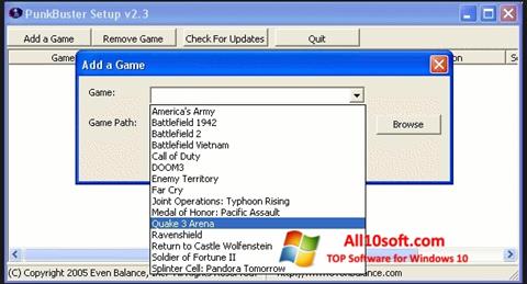 Screenshot PunkBuster for Windows 10