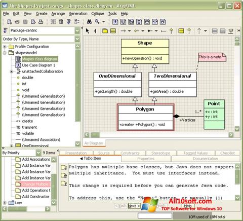 Screenshot ArgoUML for Windows 10