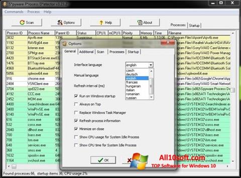 Process detector