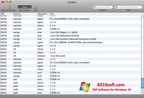 Screenshot FileMon for Windows 10