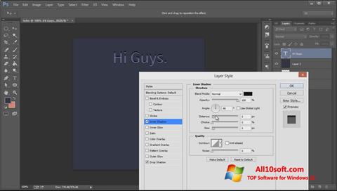 Screenshot Adobe Photoshop CC for Windows 10