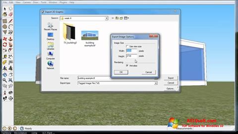 Screenshot SketchUp for Windows 10