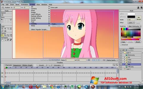 Screenshot Anime Studio for Windows 10