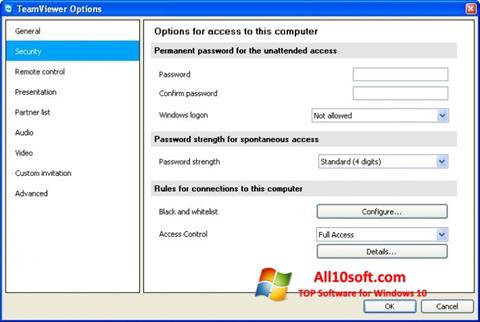 teamviewer 10 windows