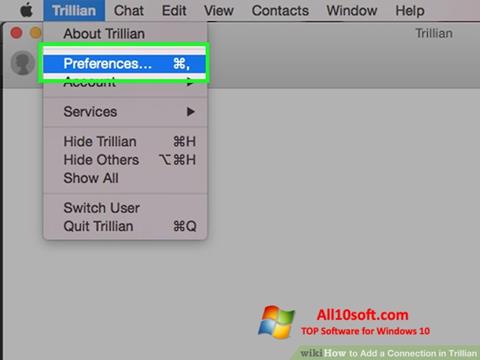Screenshot Trillian for Windows 10