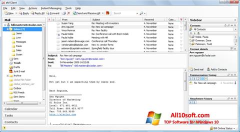 Screenshot eM Client for Windows 10