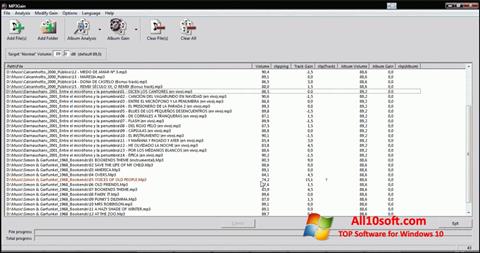 Screenshot MP3Gain for Windows 10