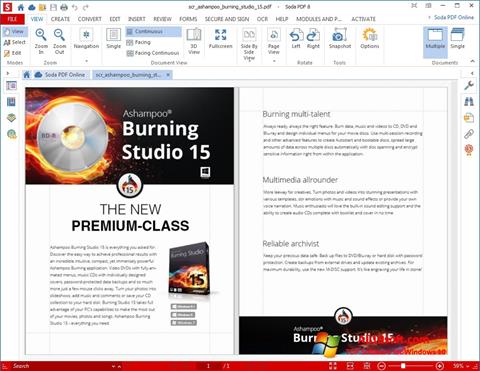 Screenshot Soda PDF for Windows 10