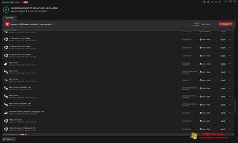 Screenshot Driver Booster for Windows 10