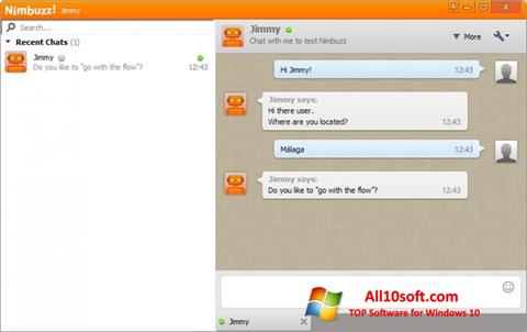 Screenshot Nimbuzz for Windows 10