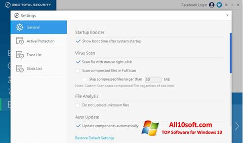 Screenshot 360 Total Security for Windows 10