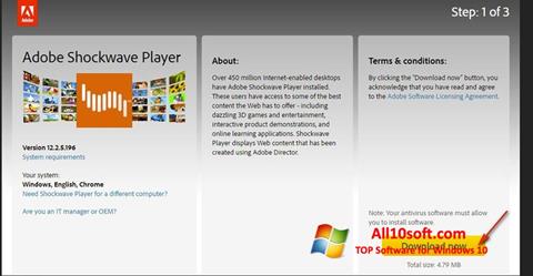 Screenshot Shockwave Player for Windows 10