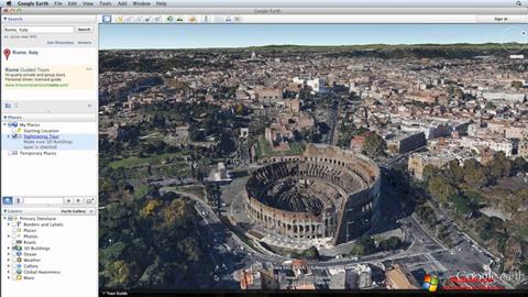 Screenshot Google Earth for Windows 10