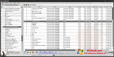 Screenshot Clementine for Windows 10