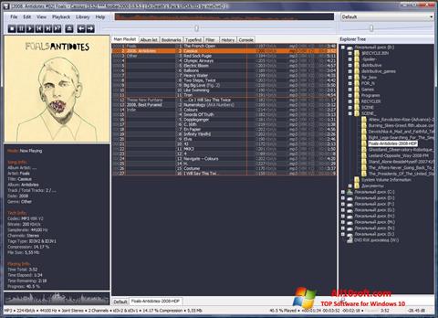 Screenshot Foobar2000 for Windows 10