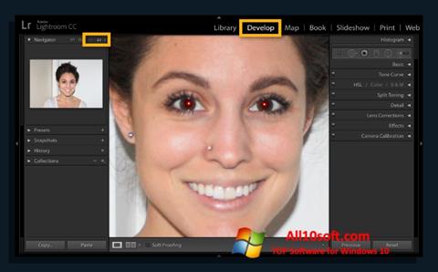 Screenshot Red Eye Remover for Windows 10