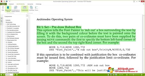 Screenshot Hamster PDF Reader for Windows 10