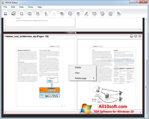 Screenshot PDF24 Creator for Windows 10