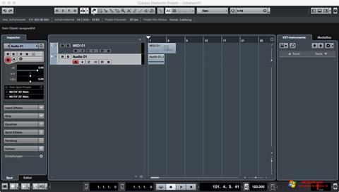 Screenshot Cubase for Windows 10