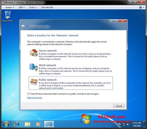 Screenshot Windows Virtual PC for Windows 10