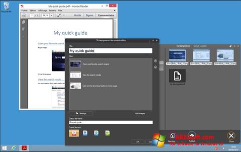 Screenshot Screenpresso for Windows 10