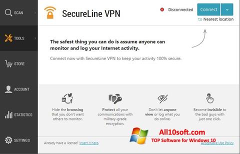 Download Avast SecureLine VPN for Windows 10 (32/64 bit) in English