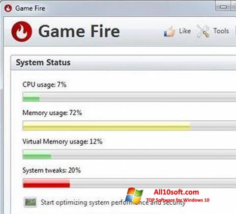 Screenshot Game Fire for Windows 10