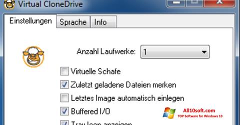 Screenshot Virtual CloneDrive for Windows 10
