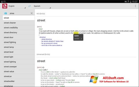 Screenshot ABBYY Lingvo for Windows 10