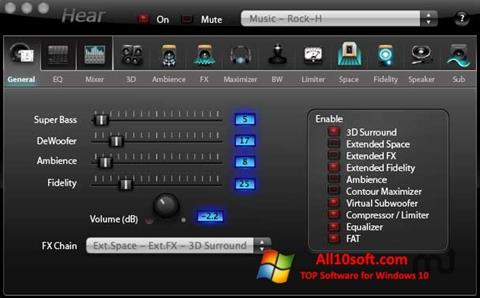 Screenshot Hear for Windows 10