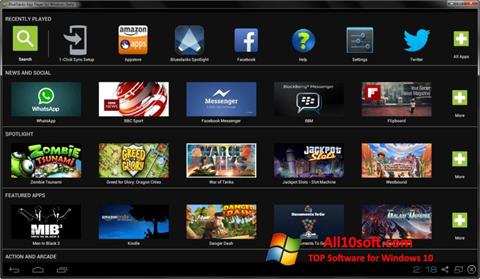 Screenshot BlueStacks for Windows 10