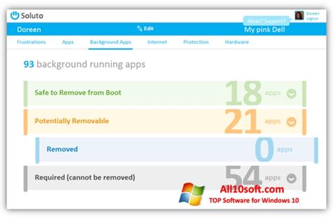 Screenshot Soluto for Windows 10