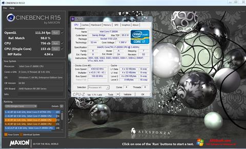 Screenshot CINEBENCH for Windows 10