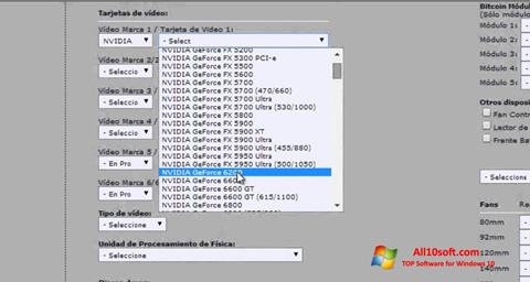 Screenshot Power Supply Calculator for Windows 10