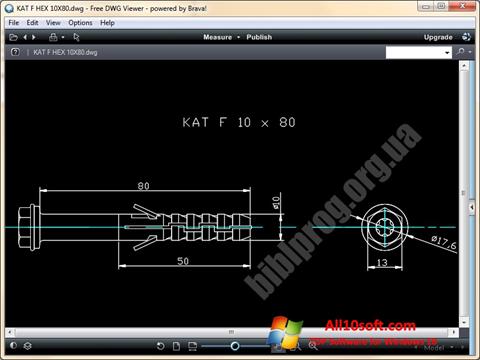 Screenshot DWG Viewer for Windows 10