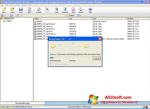 Screenshot PowerISO for Windows 10