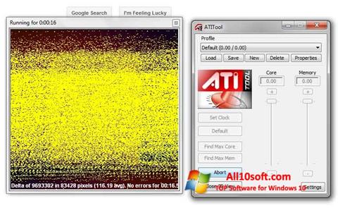 Screenshot ATITool for Windows 10