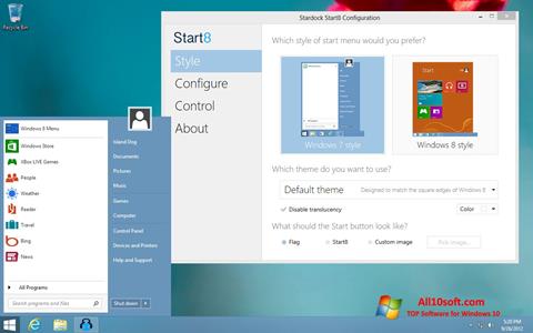 Screenshot Start8 for Windows 10