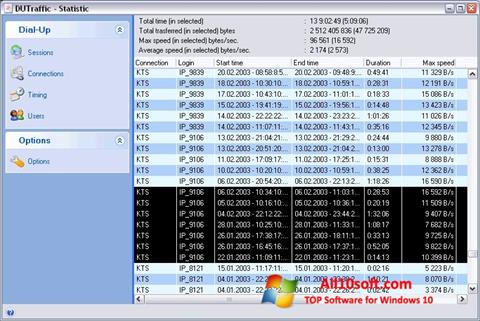 Screenshot DUTraffic for Windows 10
