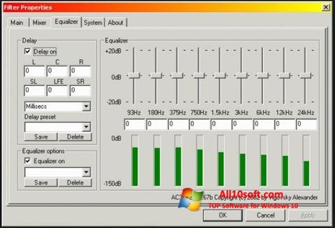 what does ac3 filter work with