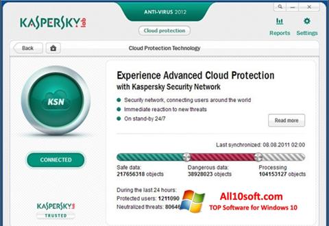 kaspersky pure windows 10