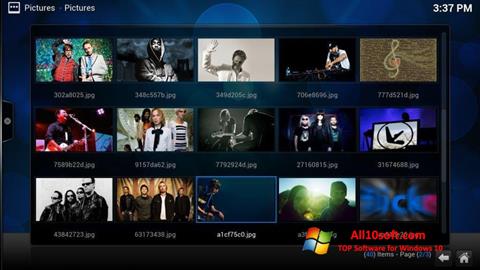 Screenshot Kodi for Windows 10