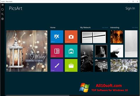 Screenshot PicsArt for Windows 10