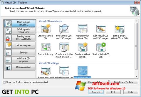 Screenshot Virtual CD for Windows 10