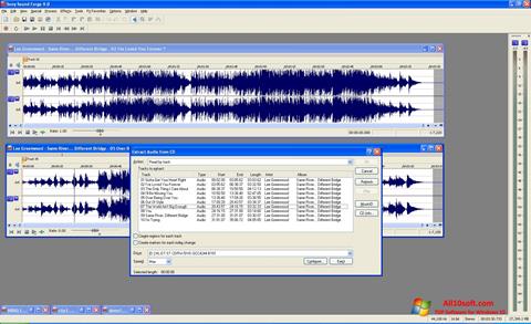 Screenshot Sound Forge for Windows 10