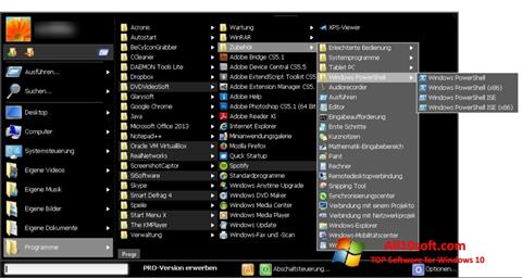 Screenshot Start Menu X for Windows 10