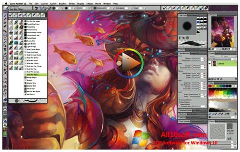 Screenshot Corel Painter for Windows 10